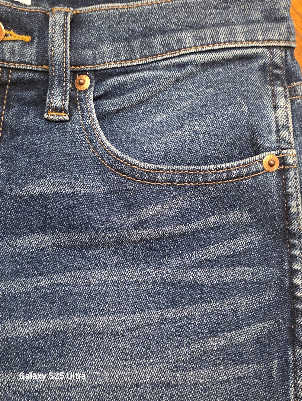 J. Crew Reimagined Dark Blue Wide Leg Jeans Sz 28 - Picture 9 of 17